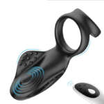 Masturbation Massager Male And Female Shared Buckle Lock Semen Ring Adult Erotic Supplies - Image 4