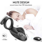 Masturbation Massager Male And Female Shared Buckle Lock Semen Ring Adult Erotic Supplies - Image 2