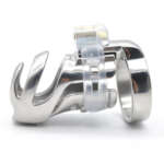 Men's Stainless Steel Chastity Lock Adult Products - Image 3