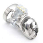 Men's Stainless Steel Chastity Lock Adult Products - Image 5