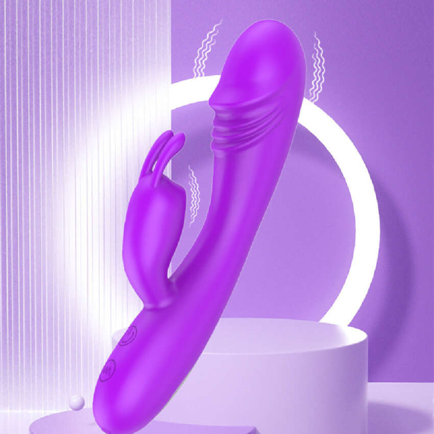 New Silicone Rabbit Vibration Toy - Image 8
