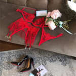 Sexy lace butterfly sexy suit – Image 4