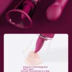 Female Tongue Licking Vibrator Breast Teasing Massage Vibration Masturbation Device Sex Toy - Image 9