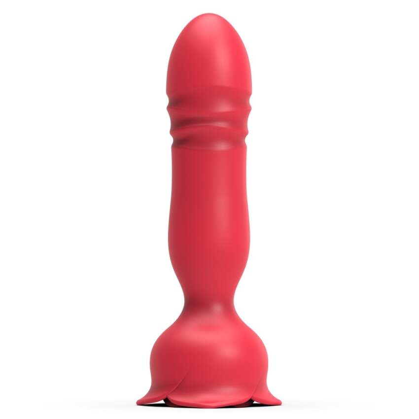 Rose Back Court APP Vibration Retractable Anus Massager - Image 8