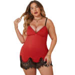 Solid Sexy Pajamas Sexy Lace Suspenders - Image 6